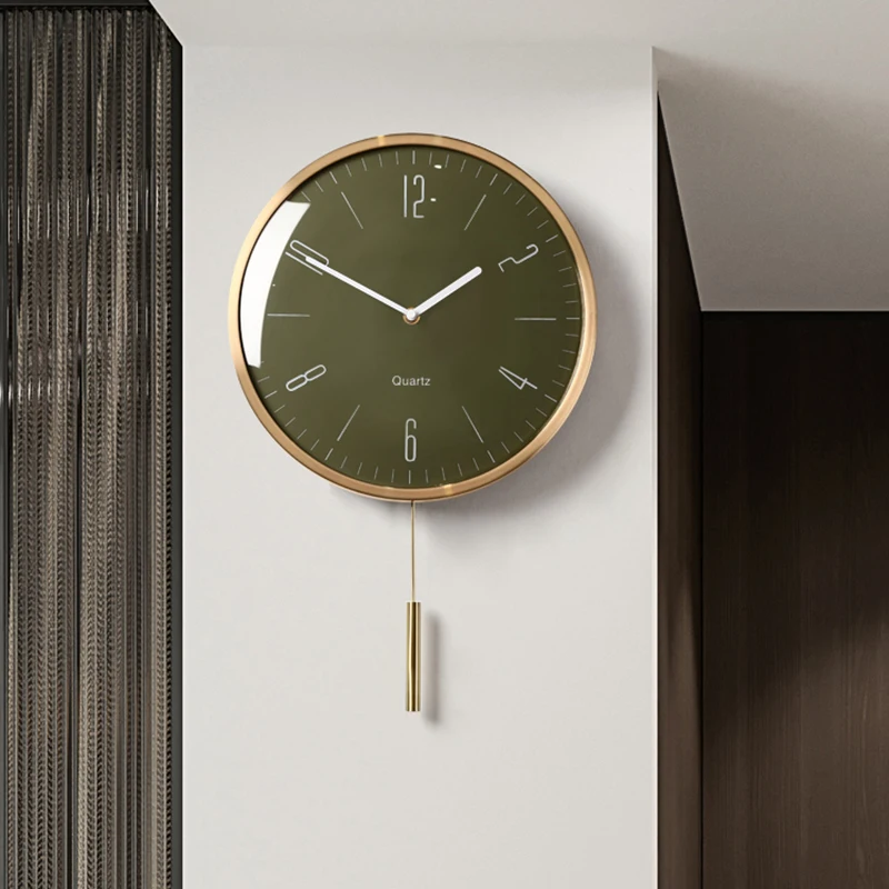 Nordic Luxury Pendulum Clocks Wall Home Decor Creative Metal Wall Clock Modern Gold Silent Watch Living Room Decoration Gift
Nordic Luxury Pendulum Clocks Wall Home Decor Creative Metal Wall Clock Modern Gold Silent Watch Living Room Decoration Gift