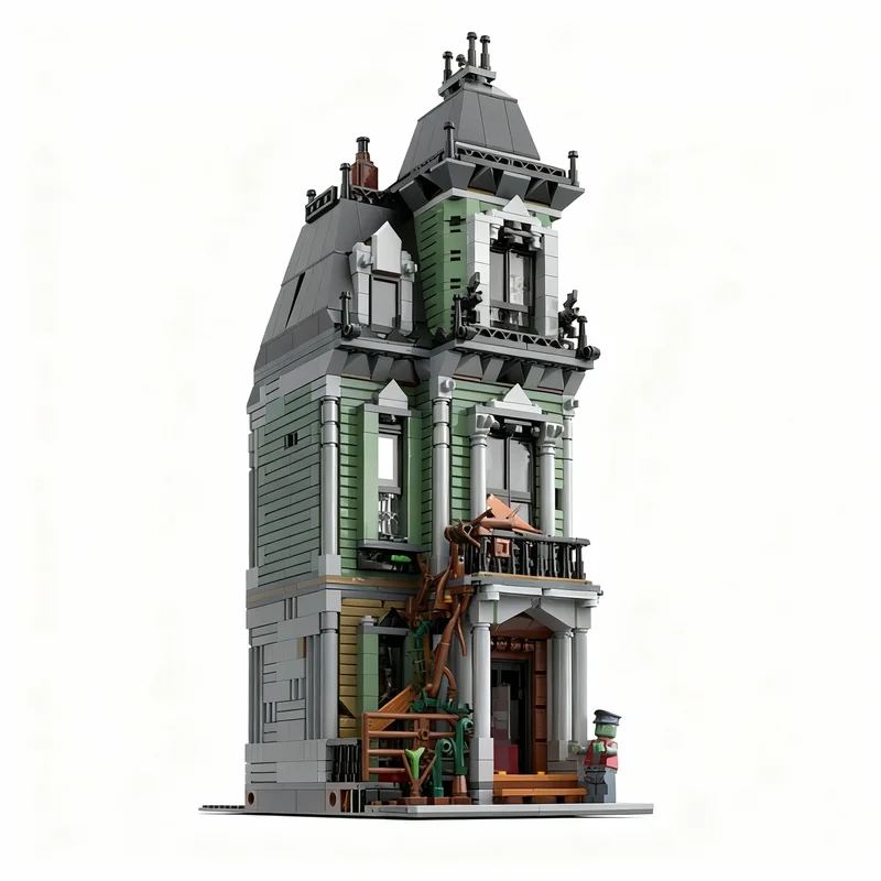 1449PCS MOC Street View Zombie House Model Building Block Architecture DIY Assembly Display Home Decor Gift Collectible Building
1449PCS MOC Street View Zombie House Model Building Block Architecture DIY Assembly Display Home Decor Gift Collectible Building