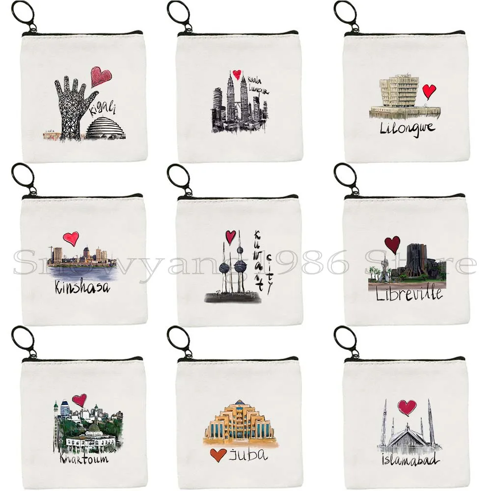 Kuala Lumpur Algiers Baku Amman New Delhi Muscat Moroni Los Angeles Lome Luanda Lima Luanda Key Coin Purse Case Bag Wallet Pouch
Kuala Lumpur Algiers Baku Amman New Delhi Muscat Moroni Los Angeles Lome Luanda Lima Luanda Key Coin Purse Case Bag Wallet Pouch