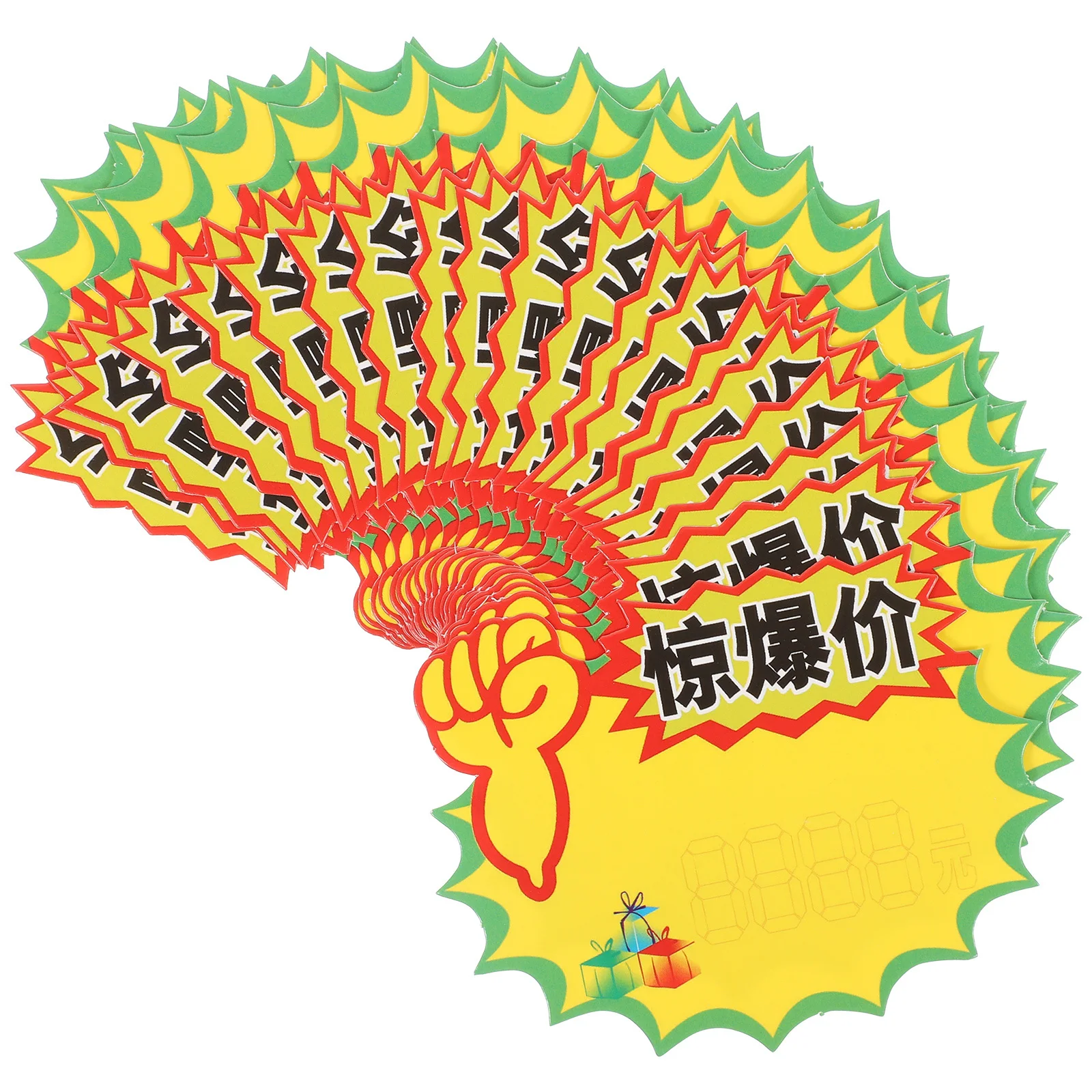 100 шт. ценники, пустые розничные этикетки для супермаркетов, яркие цветные бумажные знаки для фруктов и овощей, рекламное использование
100 шт. ценники, пустые розничные этикетки для супермаркетов, яркие цветные бумажные знаки для фруктов и овощей, рекламное использование