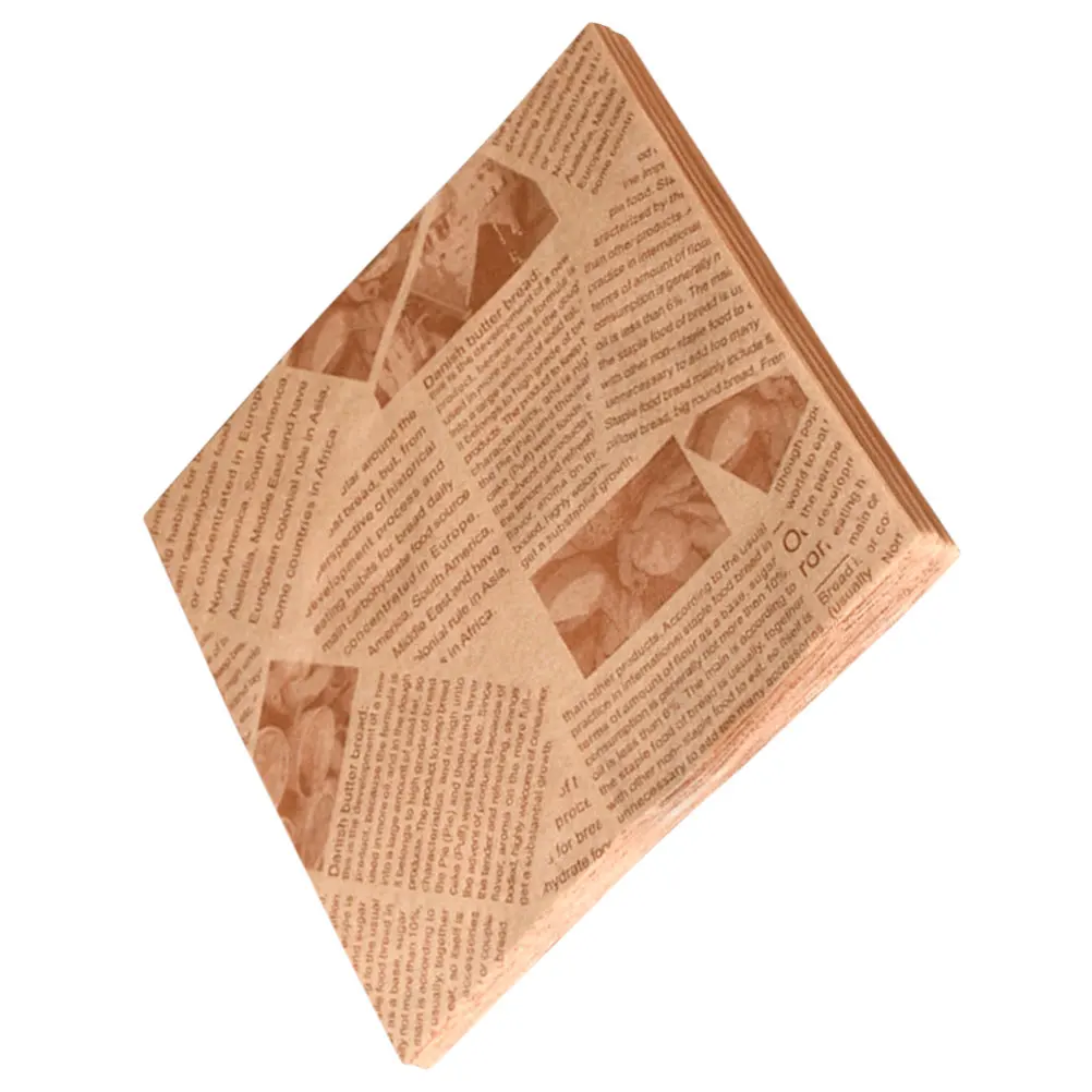 100 Pcs Oil Proof Paper 30x30cm Food Liners Basket Raw Wood Pulp Sandwich Greaseproof Bakeware Sheets Packaging
100 Pcs Oil Proof Paper 30x30cm Food Liners Basket Raw Wood Pulp Sandwich Greaseproof Bakeware Sheets Packaging
