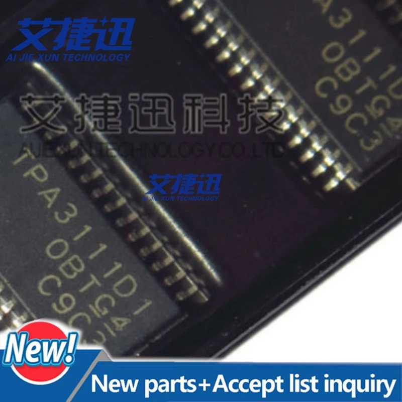 10Pcs TPA3111D1PWPR TPA3111D1 TSSOP 10-W FILTER-FREE MONO CLASS-D AUDIO POWER AMPLIFIER with SPEAKER GUARD 100%New and original
10Pcs TPA3111D1PWPR TPA3111D1 TSSOP 10-W FILTER-FREE MONO CLASS-D AUDIO POWER AMPLIFIER with SPEAKER GUARD 100%New and original