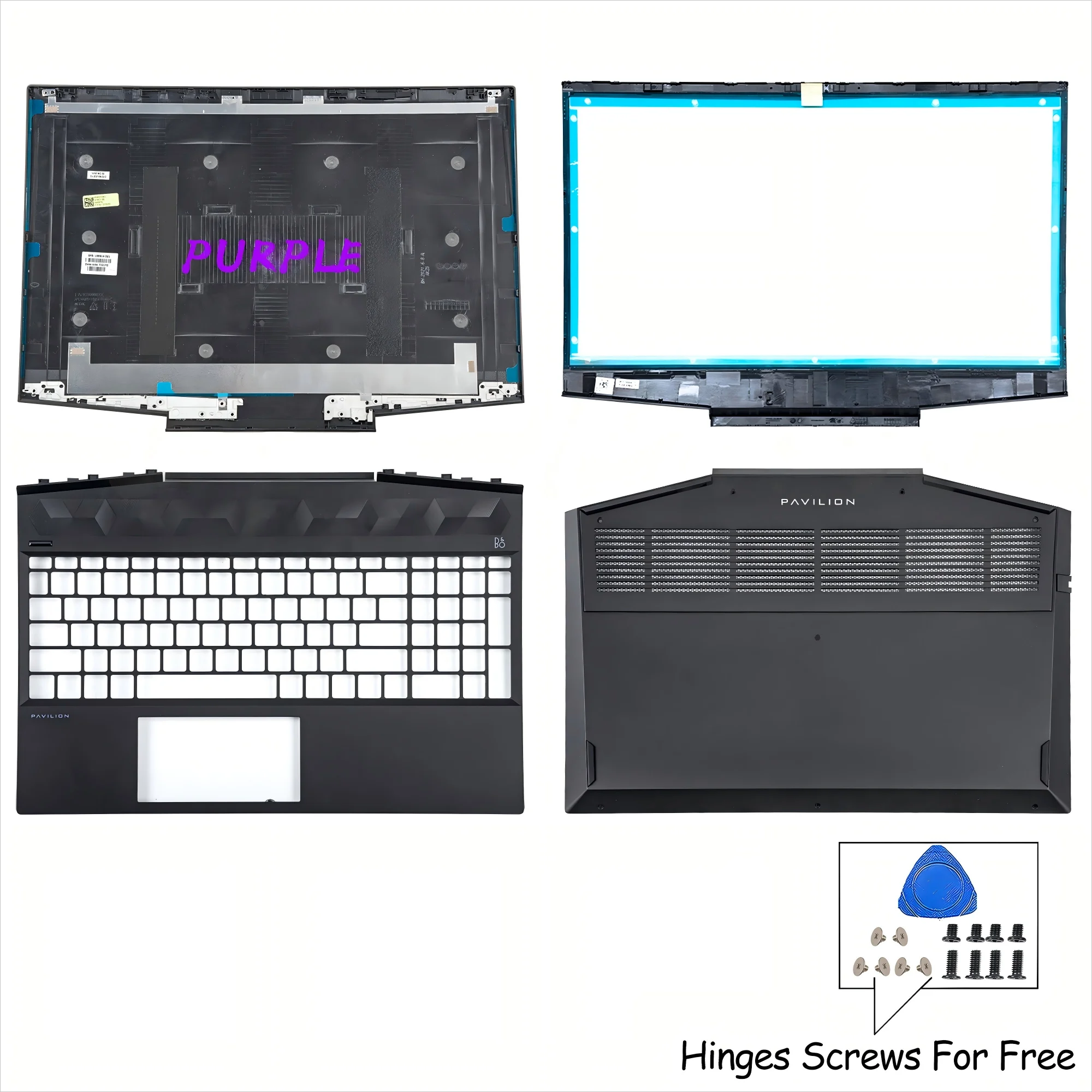 НОВИНКА для Pavilion 15-DK 15T-DK TPN-C141, задняя крышка ЖК-дисплея/передняя панель/подставка для рук, верхний корпус/нижний корпус для ноутбука L56914 
НОВИНКА для Pavilion 15-DK 15T-DK TPN-C141, задняя крышка ЖК-дисплея/передняя панель/подставка для рук, верхний корпус/нижний корпус для ноутбука L56914