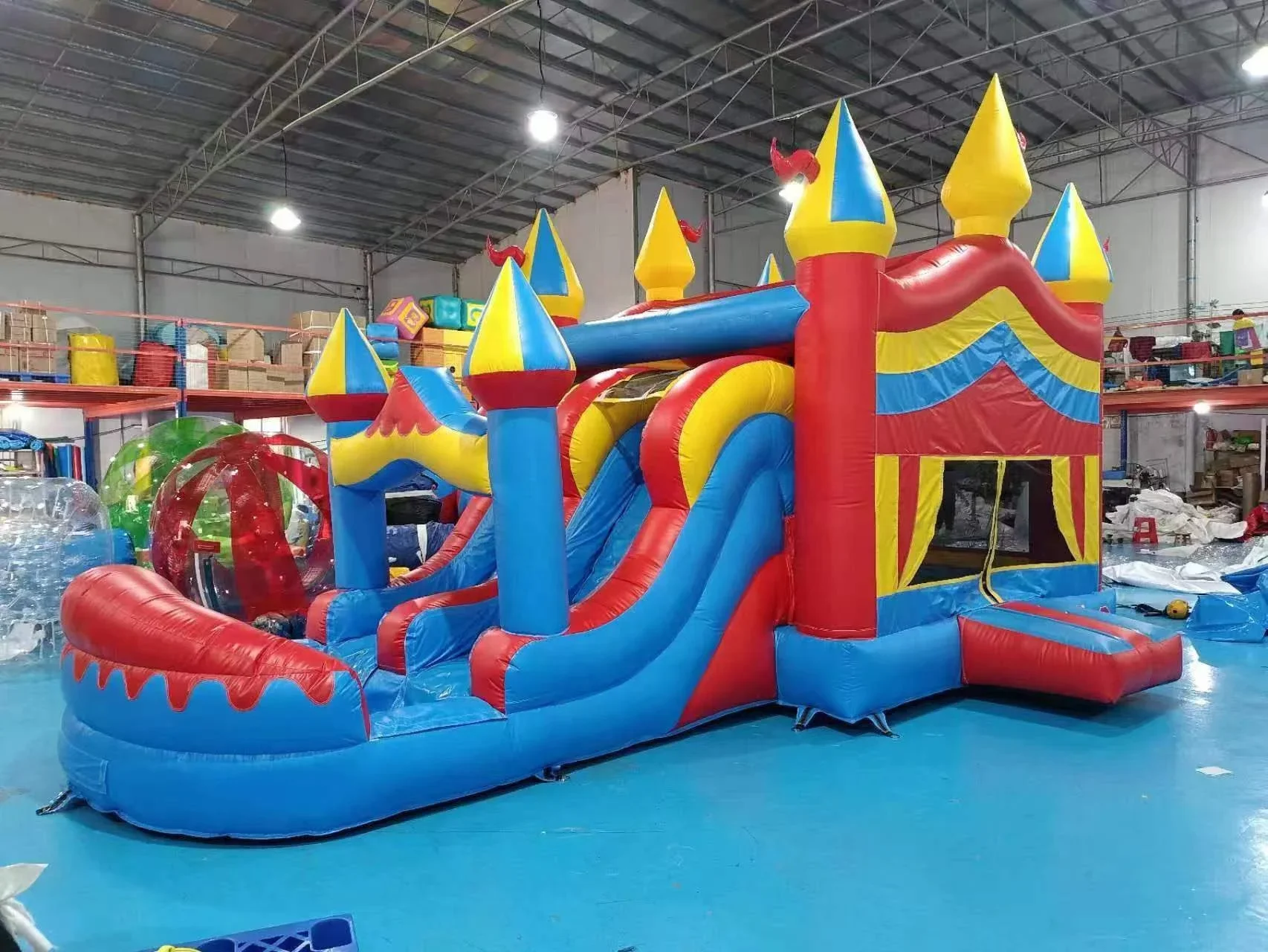 2025Commercial Grade Inflatable Castle Inflatable House 100% PVC With Blower
2025Commercial Grade Inflatable Castle Inflatable House 100% PVC With Blower