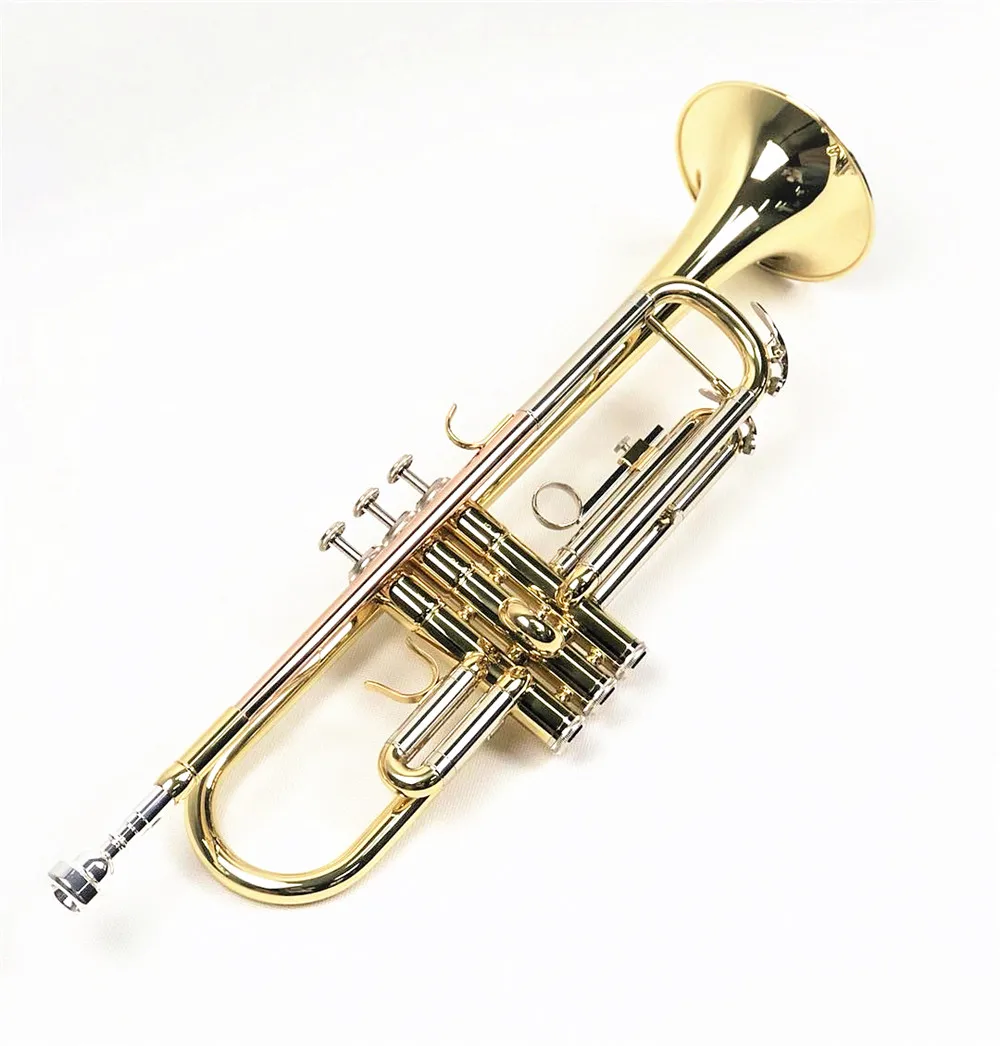 High Grade Professional Bb Trumpet High Quality Training Gold Lacquered Trumpet With Case
High Grade Professional Bb Trumpet High Quality Training Gold Lacquered Trumpet With Case