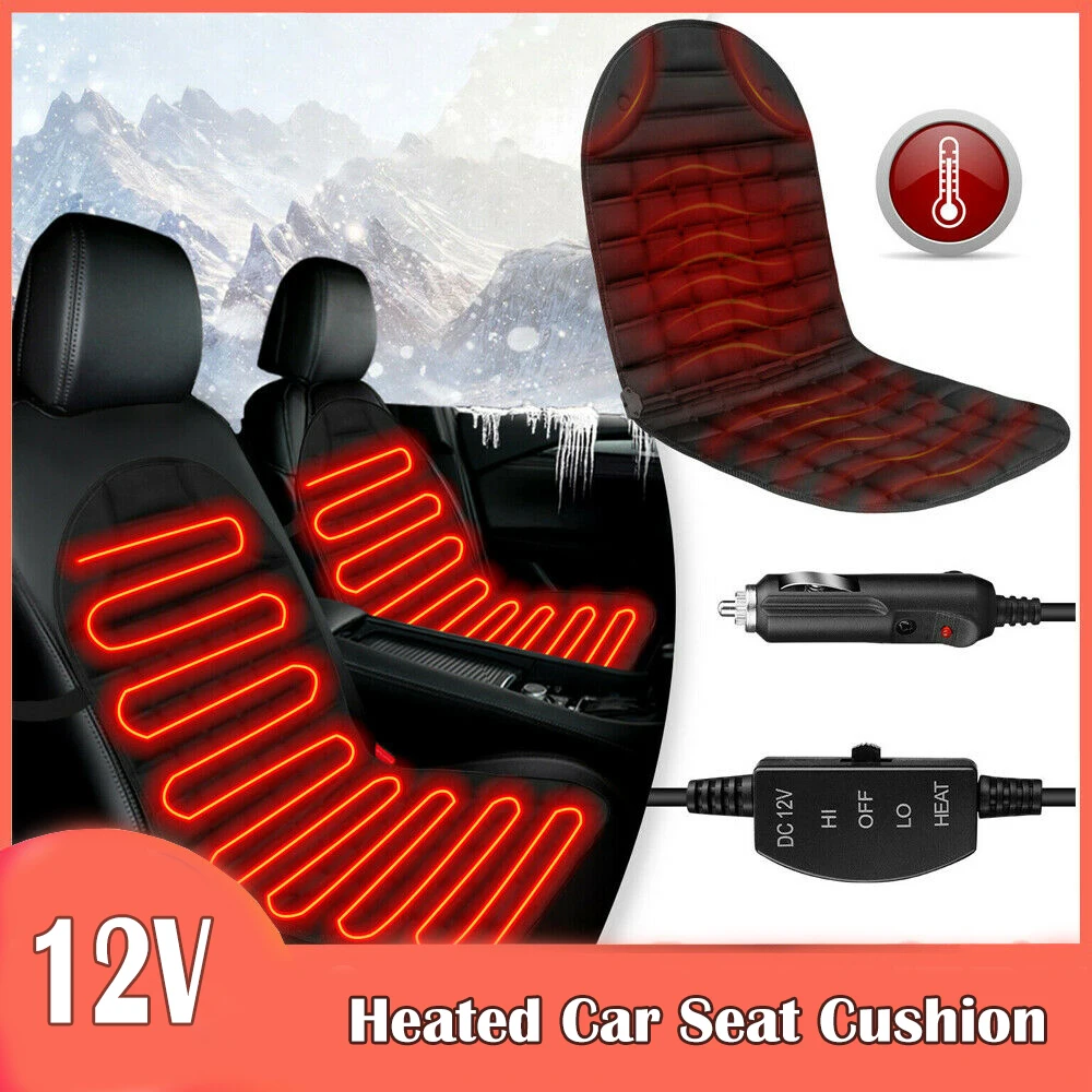 Heated Car Seat Cushion 12V Universal Auto Heating Seat Mat Electric Cushions Heating Pad Winter Household Heater Seat Cover
Heated Car Seat Cushion 12V Universal Auto Heating Seat Mat Electric Cushions Heating Pad Winter Household Heater Seat Cover