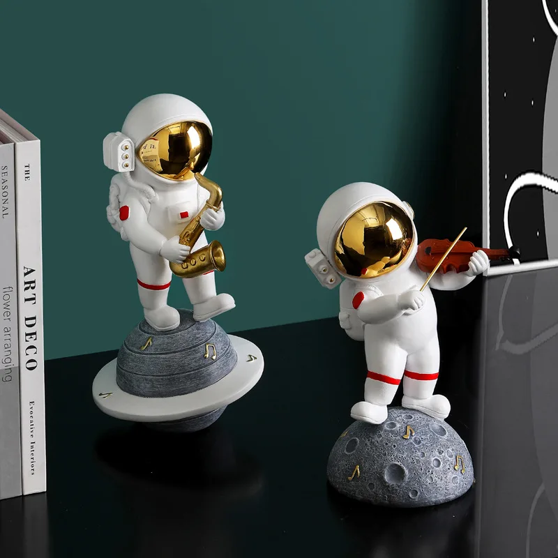Creative Band Astronaut Ornament Resin Astronaut Statue Indoor Astronaut Sculpture Home Living Room Bedroom Desktop Decoration
Creative Band Astronaut Ornament Resin Astronaut Statue Indoor Astronaut Sculpture Home Living Room Bedroom Desktop Decoration
