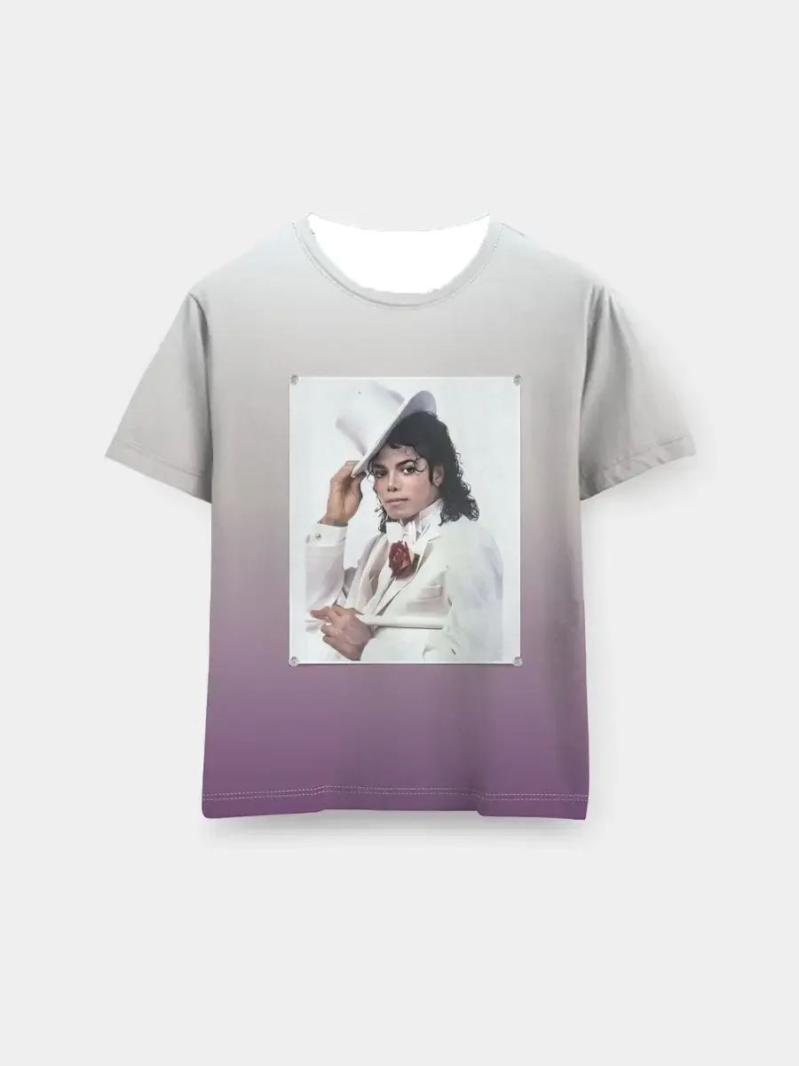 New Summer Michael Jackson Forever T-shirt Adult Sports T-shirt Men and Women Short Sleeved T-shirt Neutral T-shirt Quick Drying
New Summer Michael Jackson Forever T-shirt Adult Sports T-shirt Men and Women Short Sleeved T-shirt Neutral T-shirt Quick Drying