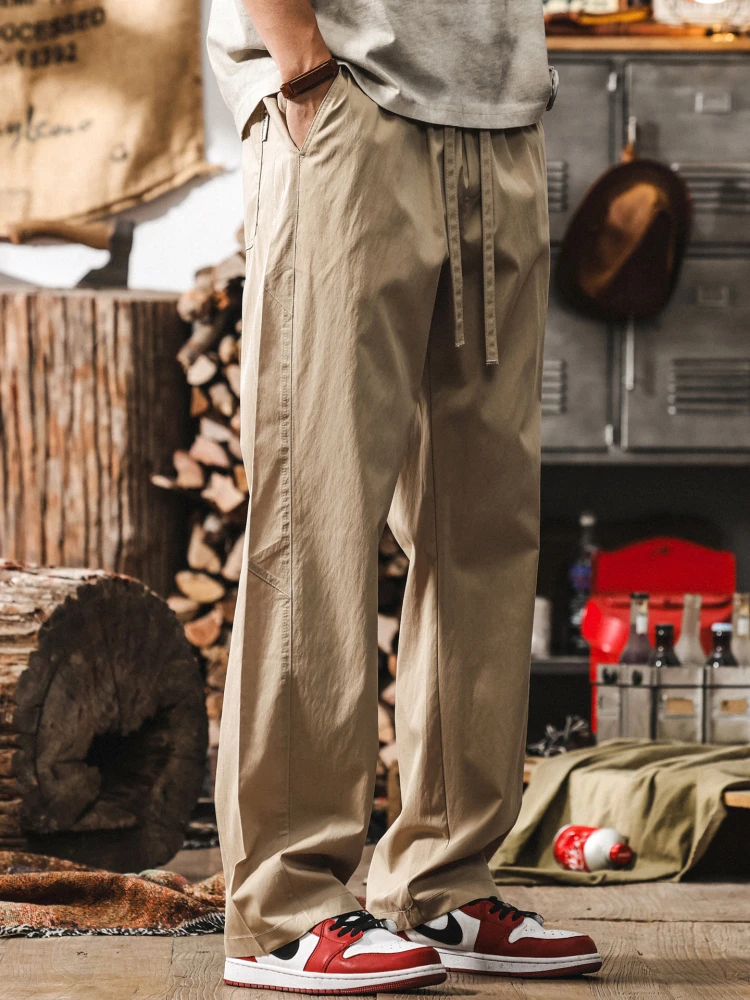 Хлопковые повседневные брюки с подкладкой в американском стиле ретро, мужские зимние свободные прямые брюки цвета хаки, молодежные активные брюки
Хлопковые повседневные брюки с подкладкой в американском стиле ретро, мужские зимние свободные прямые брюки цвета хаки, молодежные активные брюки