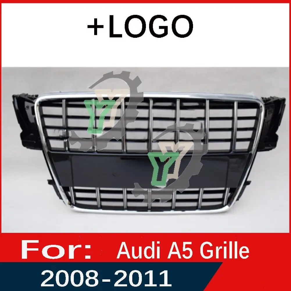 For Audi A5 2008 2009 2010 2011 Car Front Bumper Grille Centre Panel Styling Upper Grill (Modify For S5 style)
For Audi A5 2008 2009 2010 2011 Car Front Bumper Grille Centre Panel Styling Upper Grill (Modify For S5 style)