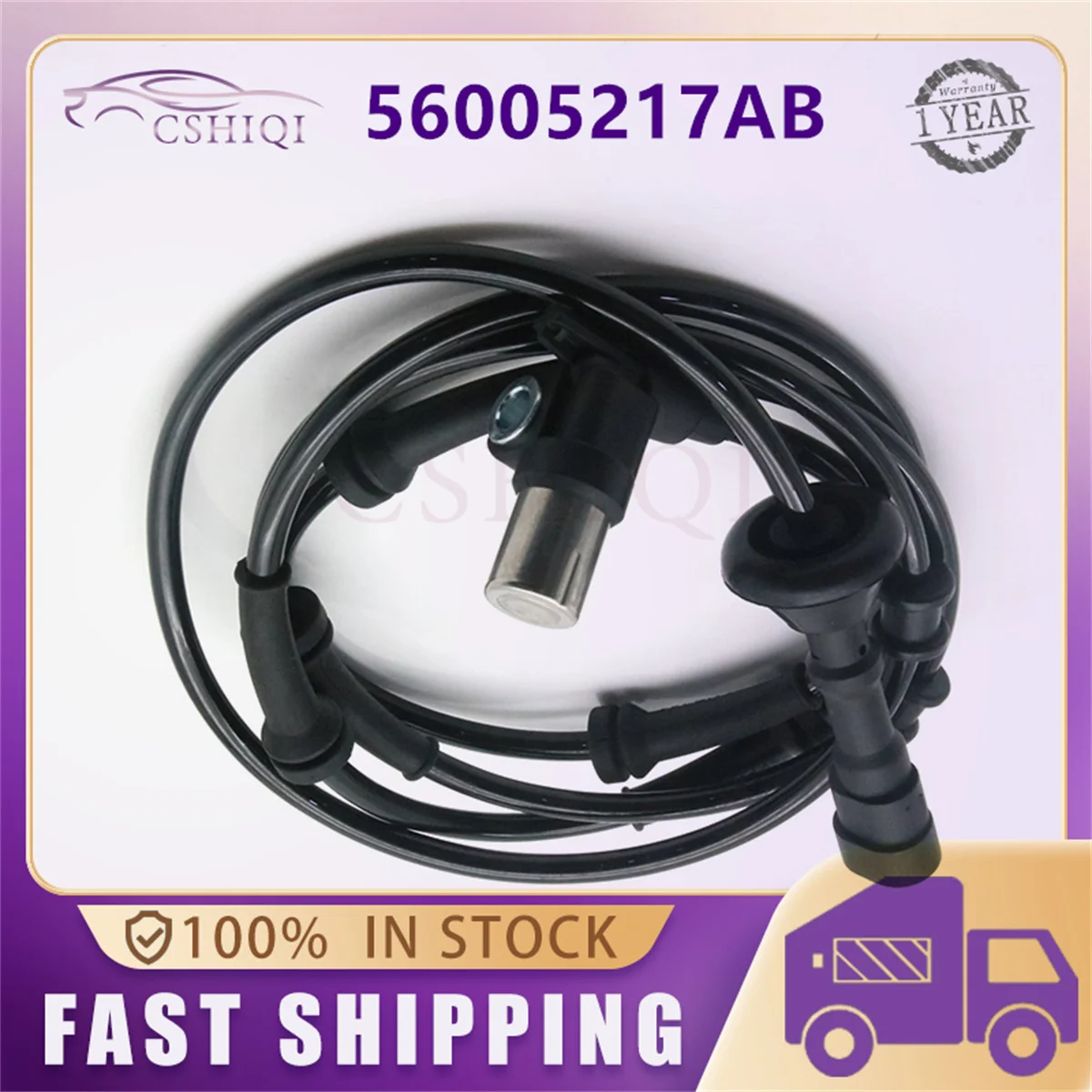 56005217AB For Jeep Cherokee 1993-2001 Audi Wrangler ABS Wheel Speed Sensor Front Right Left 56005217 ALS93 V33720093 AB1539
56005217AB For Jeep Cherokee 1993-2001 Audi Wrangler ABS Wheel Speed Sensor Front Right Left 56005217 ALS93 V33720093 AB1539