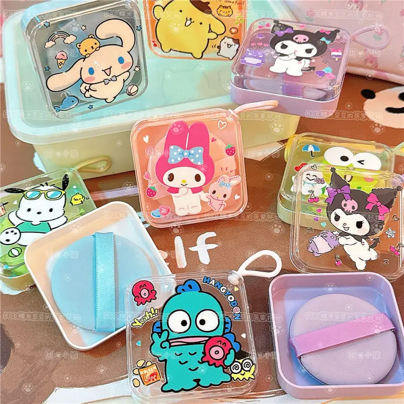 Hangyodon Powder Puff Storage Box Cute Cartoon Portable Dry and Wet Dual Purpose Apply Makeup Powder Puff Boxed Gifts New
Hangyodon Powder Puff Storage Box Cute Cartoon Portable Dry and Wet Dual Purpose Apply Makeup Powder Puff Boxed Gifts New