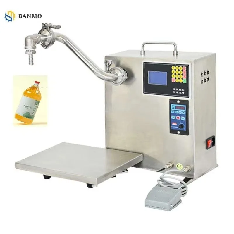 Automatic Industrial Gear Pump Weighing Filling Machine for Edible Oil Honey Sauce Peanut Butter Viscous Paste Very Simble
Automatic Industrial Gear Pump Weighing Filling Machine for Edible Oil Honey Sauce Peanut Butter Viscous Paste Very Simble