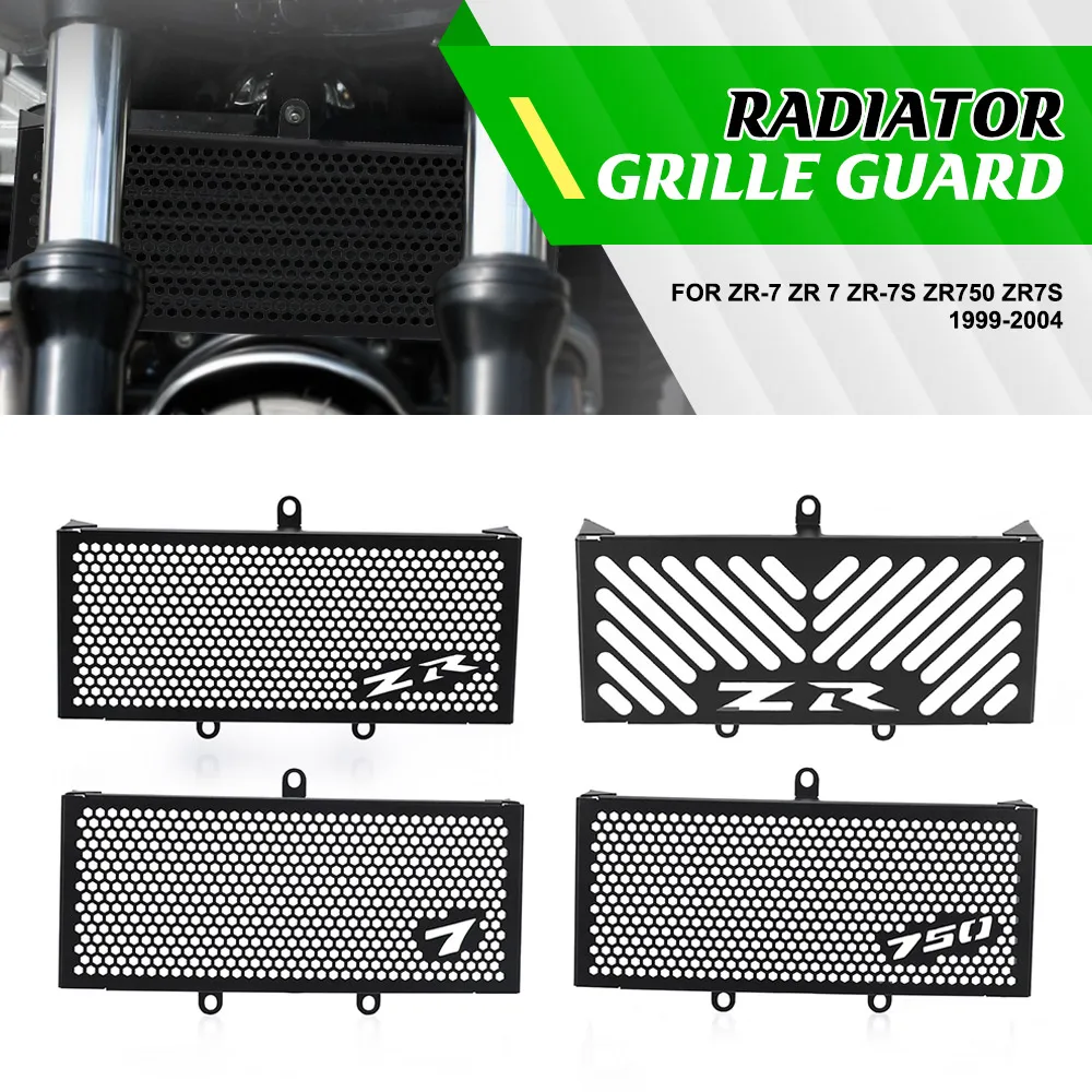 ZR7/ZR-7 Radiator Guard Protector Grille Cooler Cover FOR Kawasaki ZR-7 ZR 7 ZR-7S ZR750 ZR7S 1999 2000 2001 2002 2003 2004
