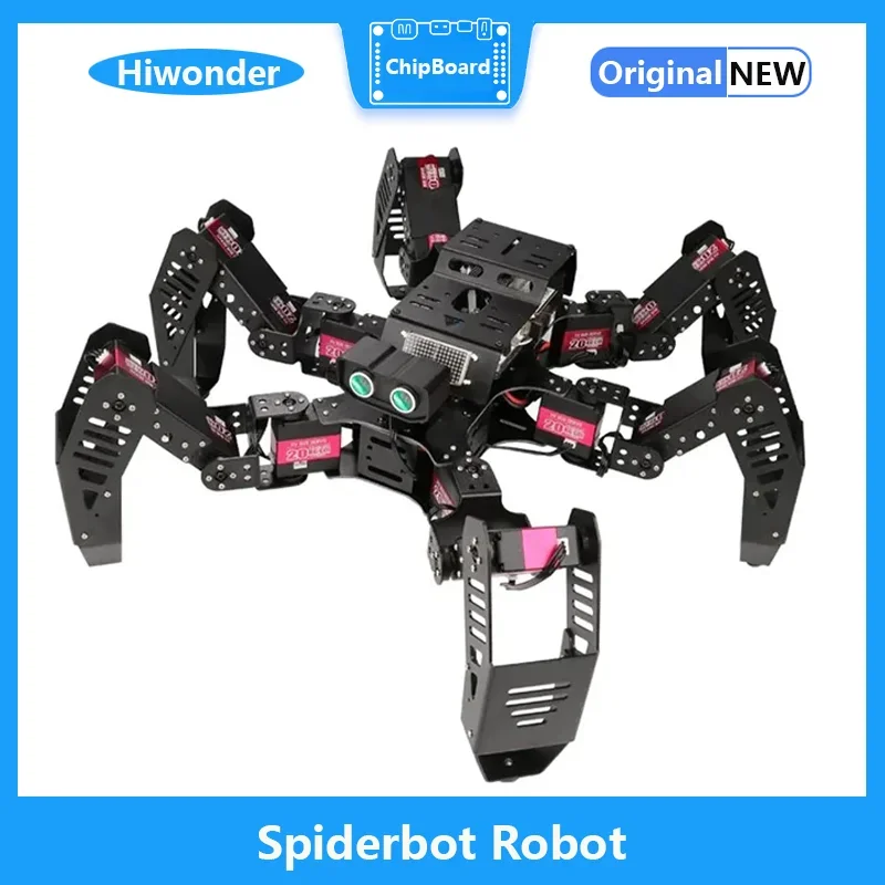 Spiderbot: Hiwonder Hexapod Programming Robot for Arduino Standard Version
Spiderbot: Hiwonder Hexapod Programming Robot for Arduino Standard Version
