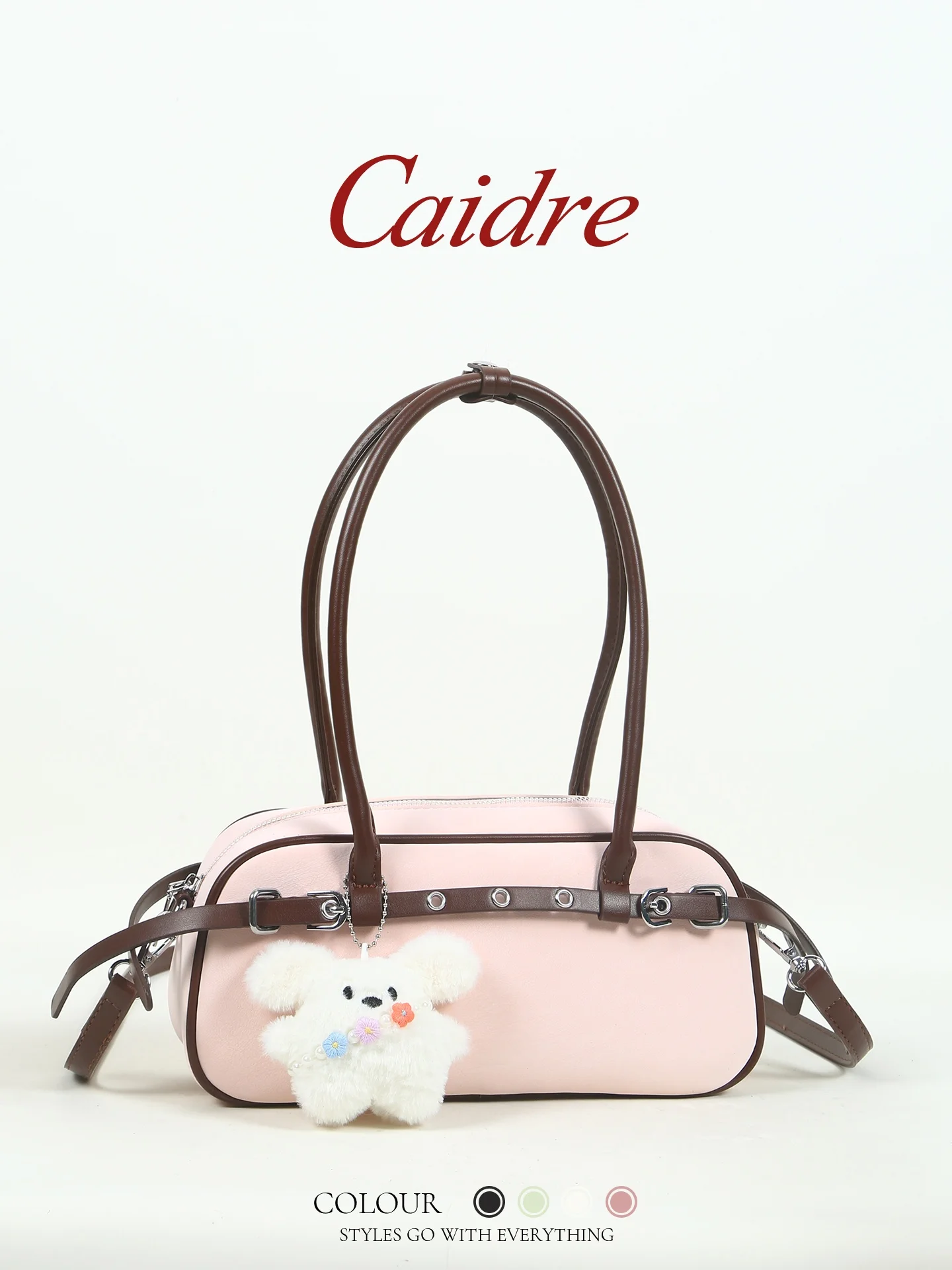 Caidre Cute Girl's Handbag Breadstick Bag Pink Commuter Shoulder Bag Underarm Crossbody Bag Birthday Gift Korean Style
Caidre Cute Girl's Handbag Breadstick Bag Pink Commuter Shoulder Bag Underarm Crossbody Bag Birthday Gift Korean Style