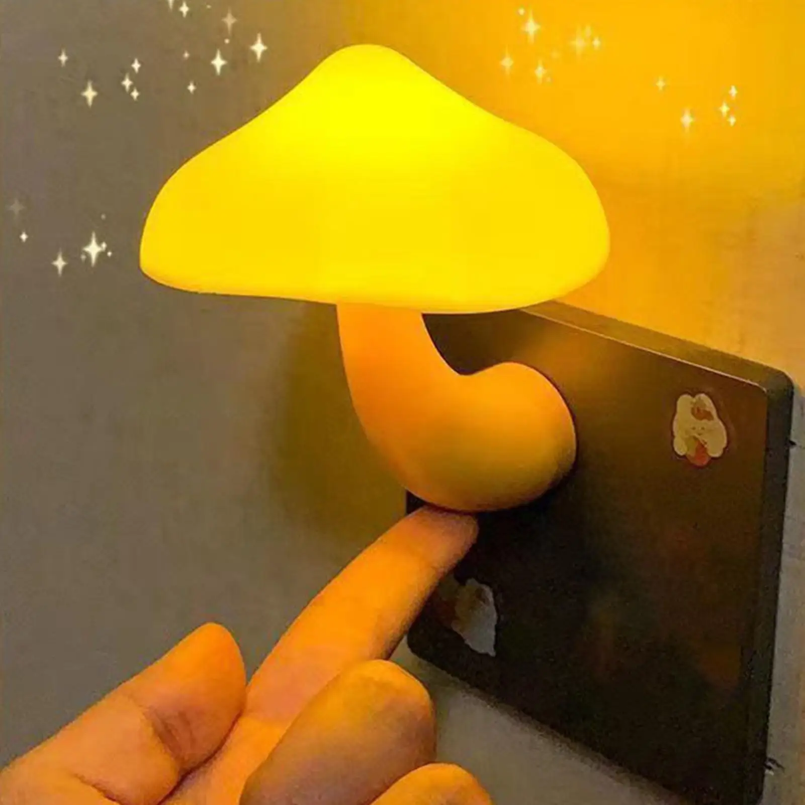 Mushroom Light LED Plug In Sensor Decoration Small Mushroom Light For Kids Bedroom Bathroom House Bedside Desk Wall Outlet
Mushroom Light LED Plug In Sensor Decoration Small Mushroom Light For Kids Bedroom Bathroom House Bedside Desk Wall Outlet