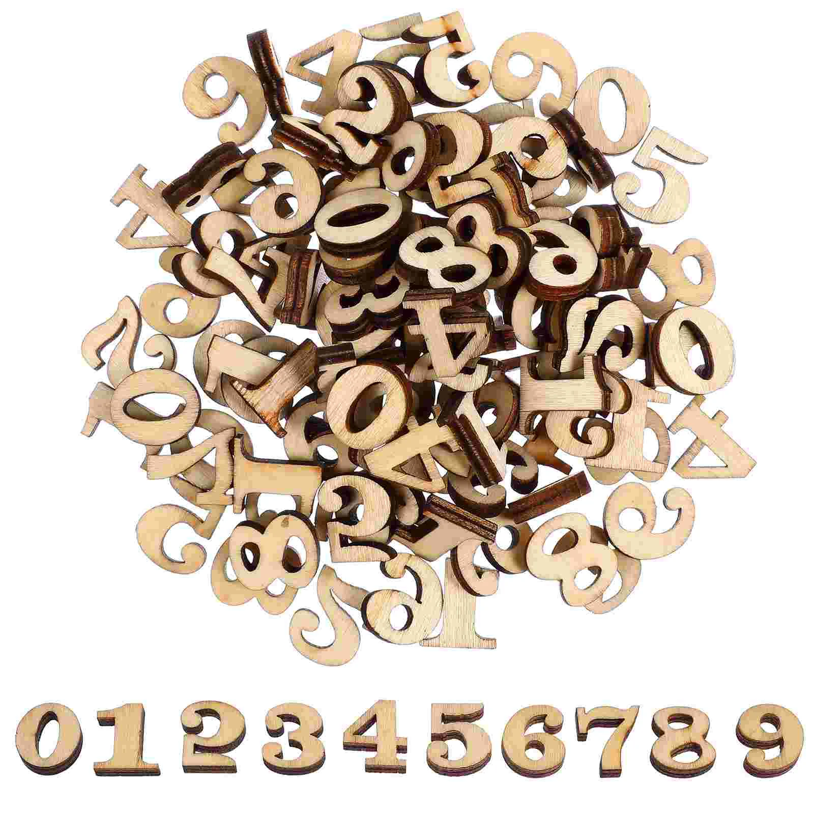 100 Pcs Decorations Baby Blank Ornaments Craft Blanks Wooden Organizers and Storage Numbers
100 Pcs Decorations Baby Blank Ornaments Craft Blanks Wooden Organizers and Storage Numbers