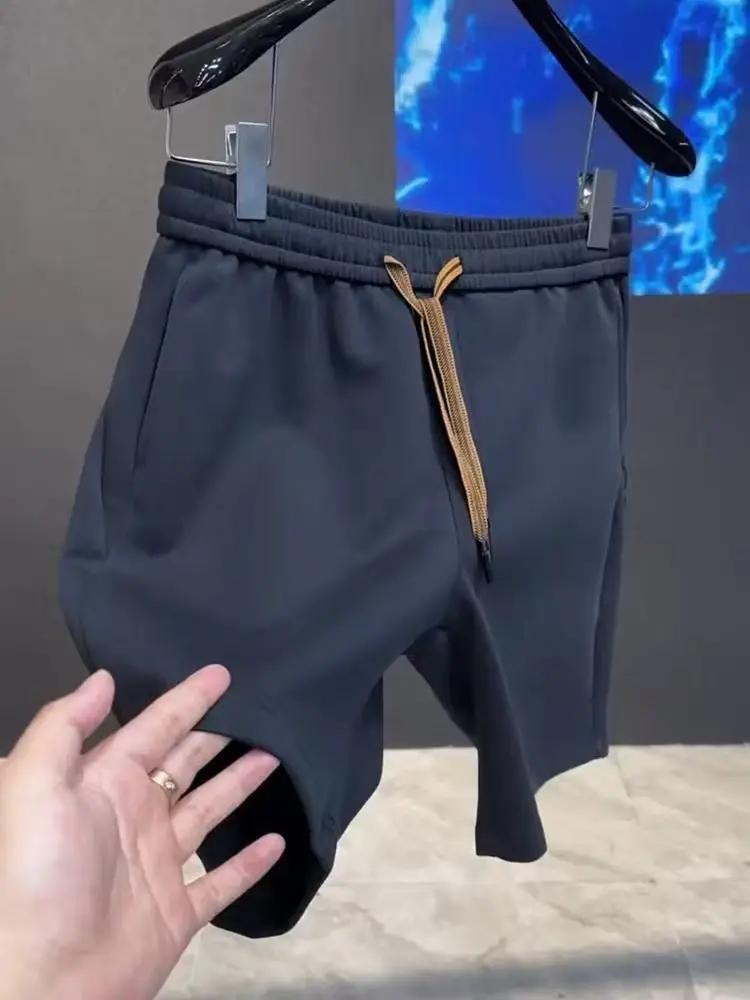 Casual Loose Sport orts Men Women Pure Color Straight Leg Five-Quarter Length Summer Faionable Youth Active Sle Trousers
Casual Loose Sport orts Men Women Pure Color Straight Leg Five-Quarter Length Summer Faionable Youth Active Sle Trousers