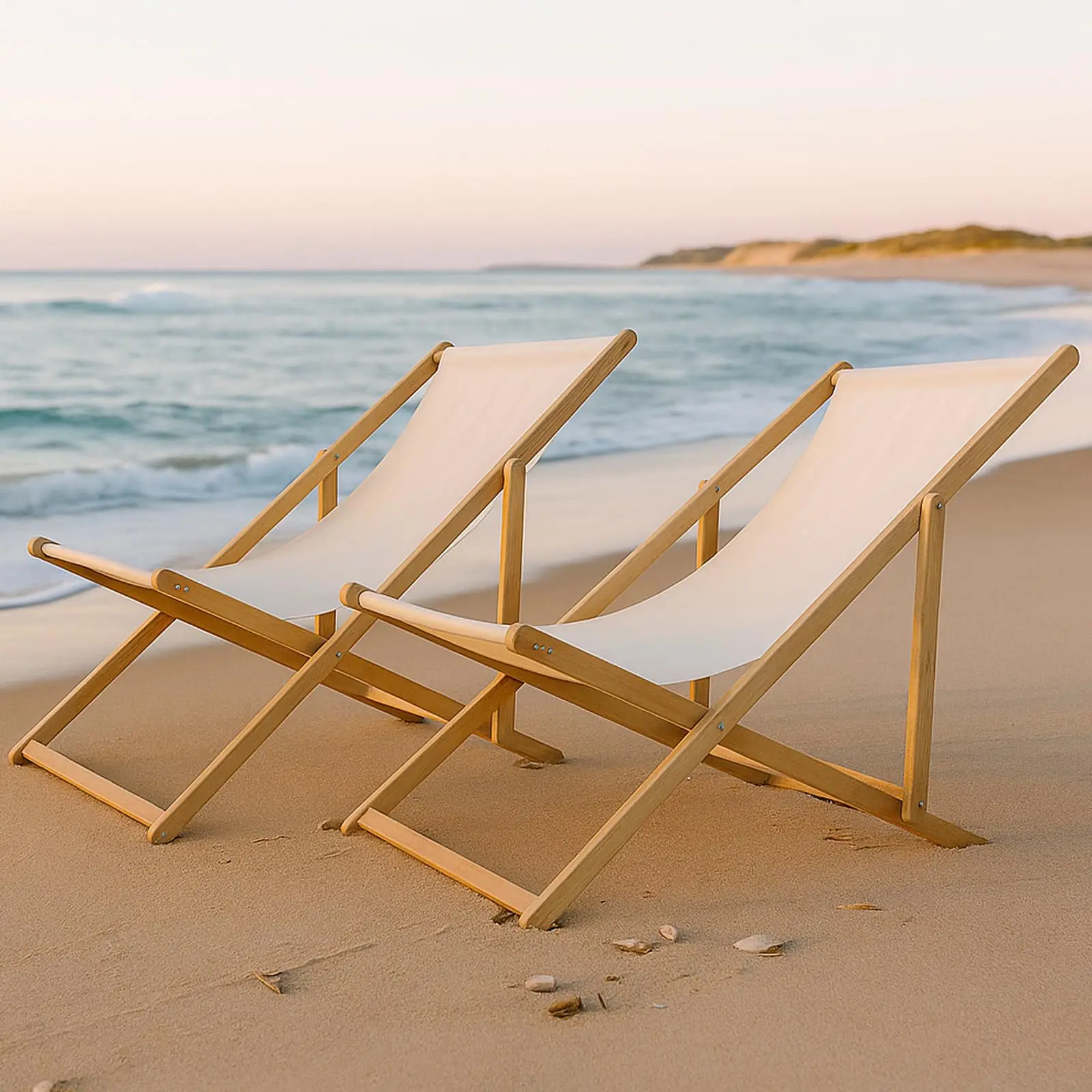 Durable Wood Canvas Double Folding Lounge Chair, Lightweight Adjustable Recliner, Eco-Friendly Design for Camping & Beach
Durable Wood Canvas Double Folding Lounge Chair, Lightweight Adjustable Recliner, Eco-Friendly Design for Camping & Beach