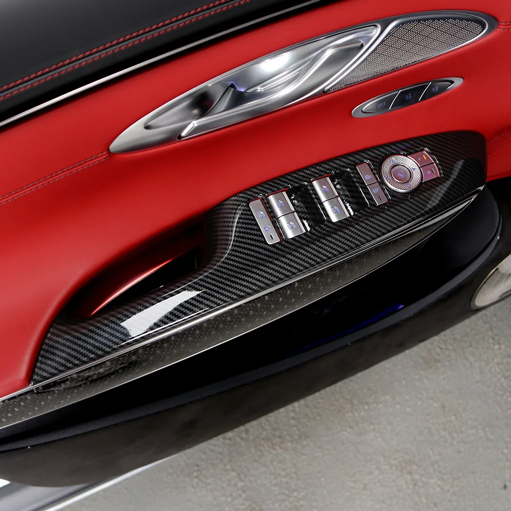 For Genesis GV70 2022-2025 ABS Wood Grain Carbon Fiber ABS Car Armrest Window Button Cover Door Panel Trim Accessories LHD
For Genesis GV70 2022-2025 ABS Wood Grain Carbon Fiber ABS Car Armrest Window Button Cover Door Panel Trim Accessories LHD