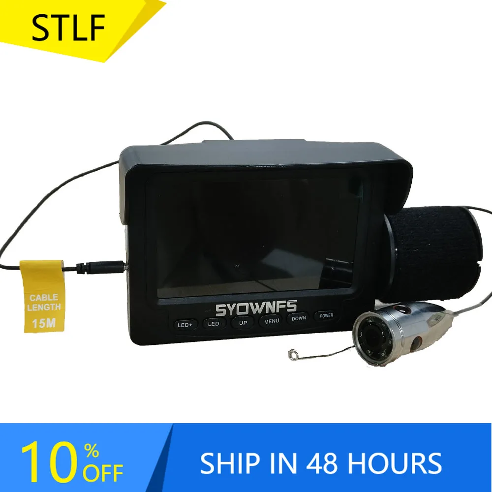 Portable Underwater 1000TVL 6 White LED Night Vision Fishing
Portable Underwater 1000TVL 6 White LED Night Vision Fishing