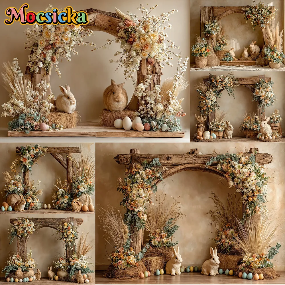 Mocsicka Photography Backdrop Boho Spring Easter Egg Bunny Decoration Newborn Baby Shower 1st Party Backgrounds For Photographs
Mocsicka Photography Backdrop Boho Spring Easter Egg Bunny Decoration Newborn Baby Shower 1st Party Backgrounds For Photographs