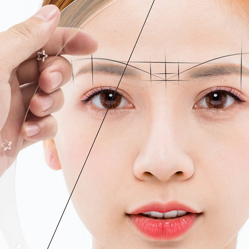 1 Set Ruler Positioning Bow Eyebrow Mapping Make Up Measuring Tool Thread Dyeing Liner Makeup Tools
1 Set Ruler Positioning Bow Eyebrow Mapping Make Up Measuring Tool Thread Dyeing Liner Makeup Tools