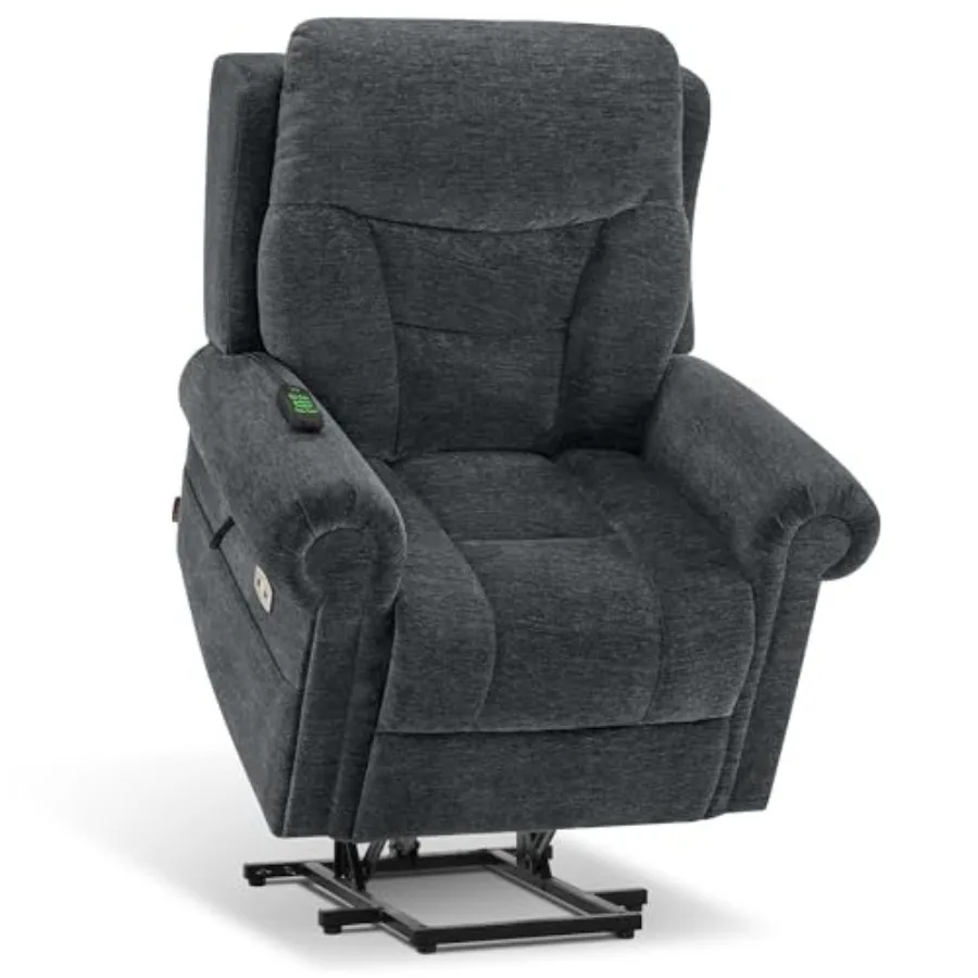 Triple Motor Power Lift Recliner Chair with Massage and Lumbarandseat Heating, Rolled Arms, Adjustable Headrest for Elderly Peo
Triple Motor Power Lift Recliner Chair with Massage and Lumbarandseat Heating, Rolled Arms, Adjustable Headrest for Elderly Peo