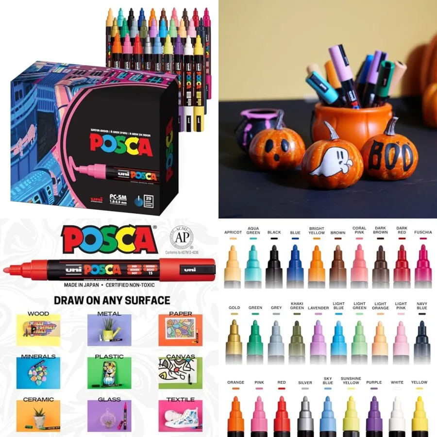 Маркеры Uni Posca, акриловые маркеры среднего размера 5 м с двусторонними наконечниками для художественных проектов, идеально подходящие для украшения ткани, металла, стекла
Маркеры Uni Posca, акриловые маркеры среднего размера 5 м с двусторонними наконечниками для художественных проектов, идеально подходящие для украшения ткани, металла, стекла