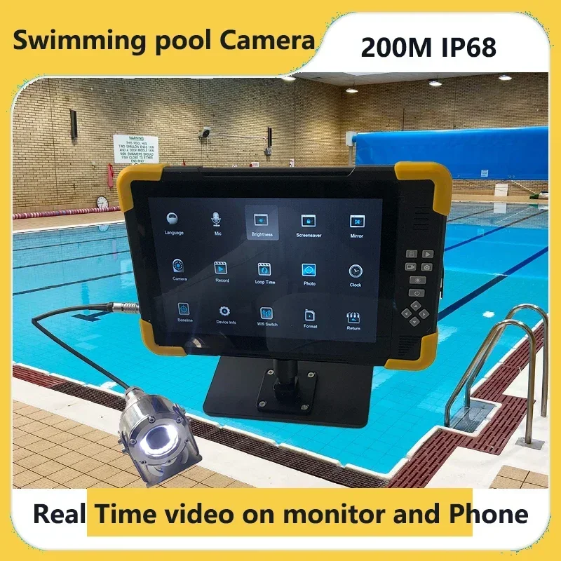 Hot salesHot sales100m Long Cable 316 Deep Sea Water Camera 4K HD Underwater Well Drain Sewer Inspection DVR Kits
Hot salesHot sales100m Long Cable 316 Deep Sea Water Camera 4K HD Underwater Well Drain Sewer Inspection DVR Kits
