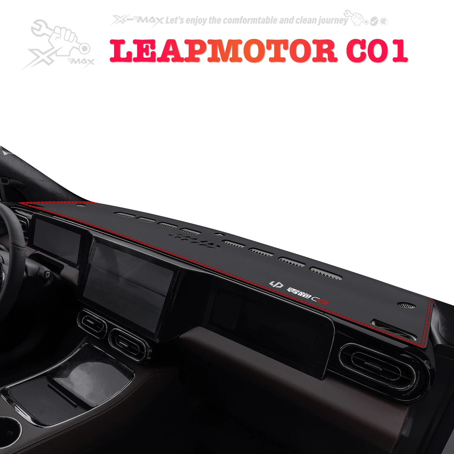 Left-hand Drive Car Dashboard Mat For LEAPMOTOR C01 2022-2024 Light Blocking Pad Center Console Dash Mat Sunshield protector
Left-hand Drive Car Dashboard Mat For LEAPMOTOR C01 2022-2024 Light Blocking Pad Center Console Dash Mat Sunshield protector
