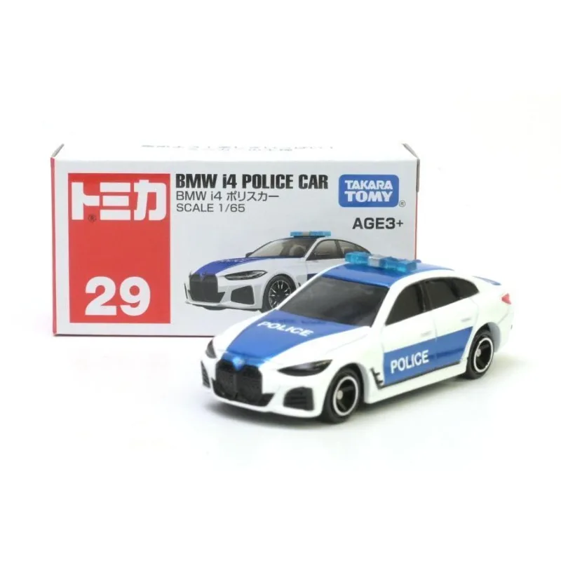 TAKARA TOMY Tomica Red & White Box 29th BMW I4 Police Car Alloy Model Exquisite Toy for Boys' Collection and Decoration
TAKARA TOMY Tomica Red & White Box 29th BMW I4 Police Car Alloy Model Exquisite Toy for Boys' Collection and Decoration