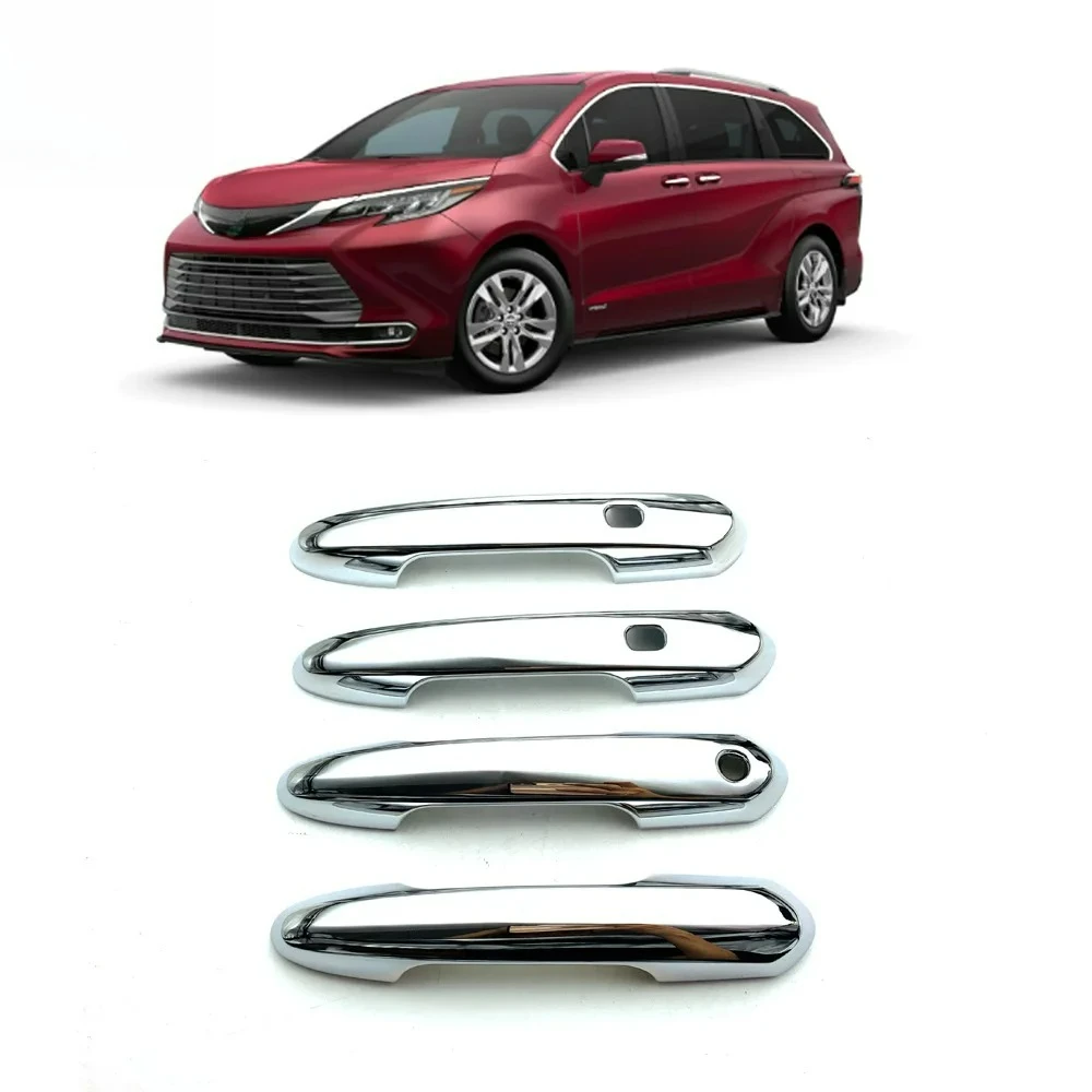 For Toyota Sienna 2021 2022 2023 Car Door Handle Covers Overlays Protection Catch Cap Sticker Add On Chrome tyle
For Toyota Sienna 2021 2022 2023 Car Door Handle Covers Overlays Protection Catch Cap Sticker Add On Chrome tyle