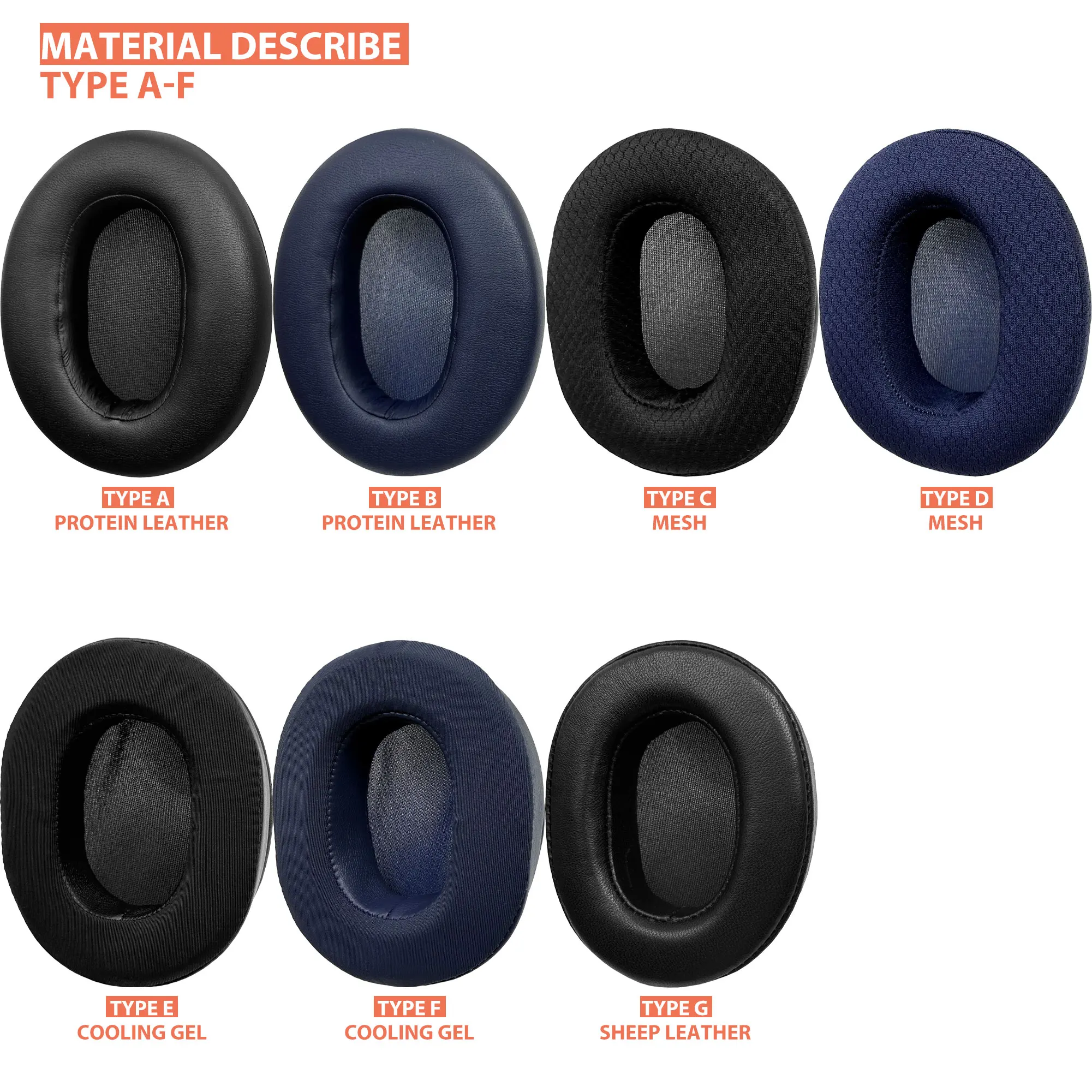 Nullmini Replacement Earpads for Sony WH-XB910N Headphones Ear Cushion Sleeve Earmuffs Headband Nullmini Replacement Earpads for Sony WH-XB910N Headphones Ear Cushion Sleeve Earmuffs Headband