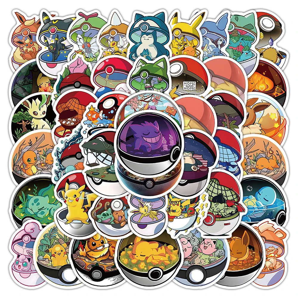 10/30/55pcs Pokemon Anime Pokemon Ball Stickers Cute Cartoon Decals DIY Phone Stationery Diary Guitar Pikachu Charmander Sticker
10/30/55pcs Pokemon Anime Pokemon Ball Stickers Cute Cartoon Decals DIY Phone Stationery Diary Guitar Pikachu Charmander Sticker