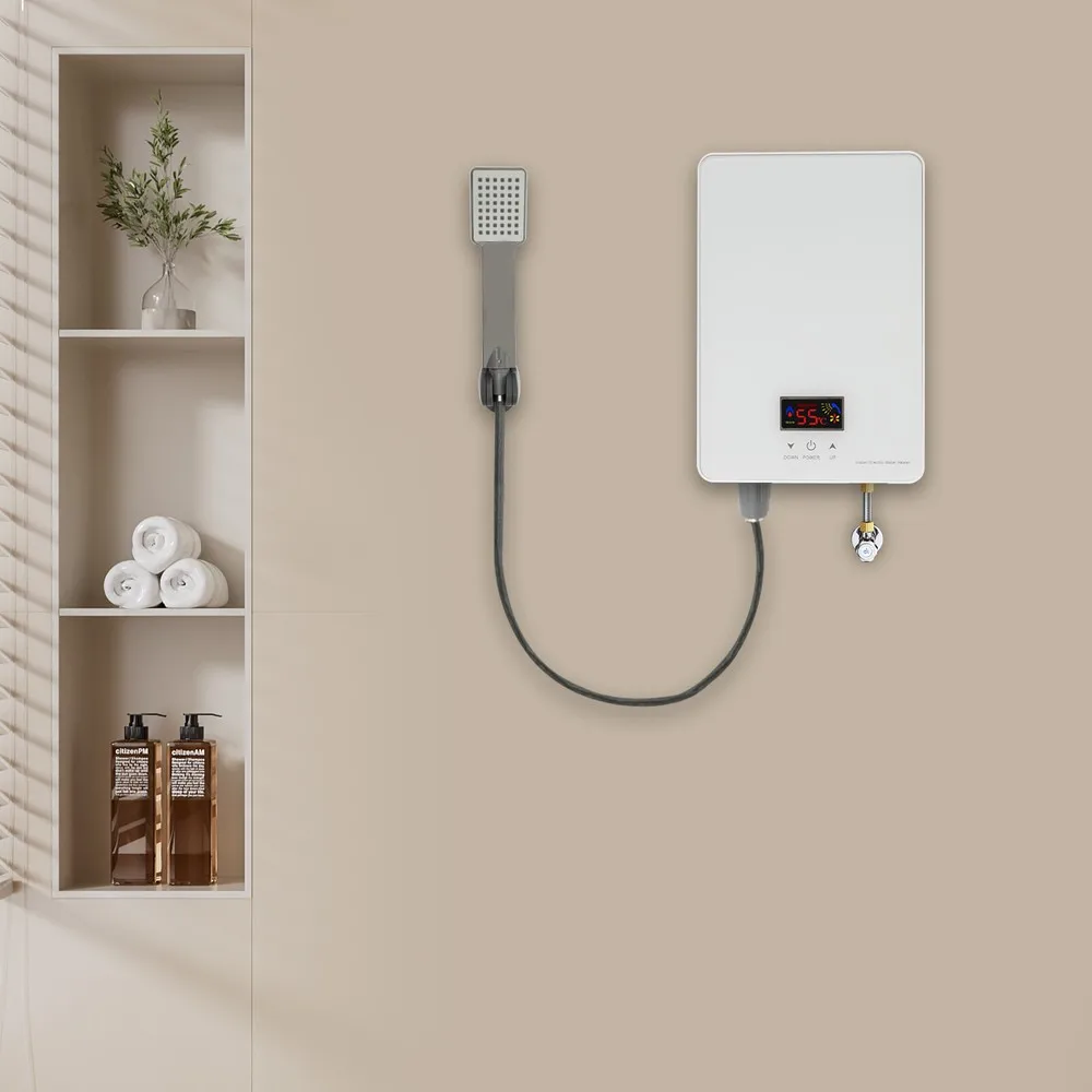 6000W Electric Tankless On Demand House Shower Sink Instant Hot Water Heater NEW
6000W Electric Tankless On Demand House Shower Sink Instant Hot Water Heater NEW