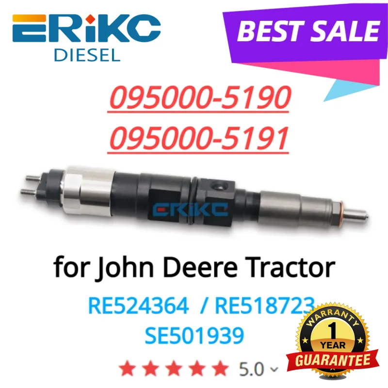 095000-5190 CR Diesel Injector 095000-5191 095000-5192 Engine Motor Parts for John Deere Tractor RE524364 RE518723 SE501939
095000-5190 CR Diesel Injector 095000-5191 095000-5192 Engine Motor Parts for John Deere Tractor RE524364 RE518723 SE501939