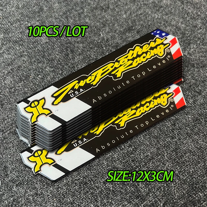 10PCS A Lot Motorcycle Accessories Aluminum Alloy Decals Heat Resistant Stickers For TWO BROTHERS RACING Exhaust Pipe Decorate
10PCS A Lot Motorcycle Accessories Aluminum Alloy Decals Heat Resistant Stickers For TWO BROTHERS RACING Exhaust Pipe Decorate