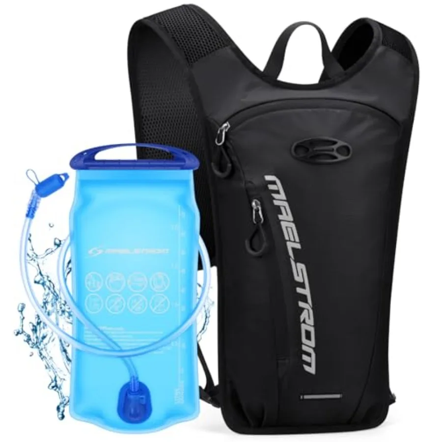 Hydration Backpack, Hiking Backpack with 2L Water Bladder, Running Hydration Vest for Cycling Hiking Rave for Men Women
Hydration Backpack, Hiking Backpack with 2L Water Bladder, Running Hydration Vest for Cycling Hiking Rave for Men Women