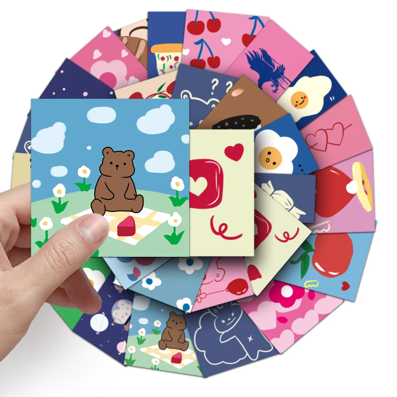 50 original abstract paintings, stationery stickers, cute cartoon water bottles, computer cards, luggage decorations, waterproof
50 original abstract paintings, stationery stickers, cute cartoon water bottles, computer cards, luggage decorations, waterproof