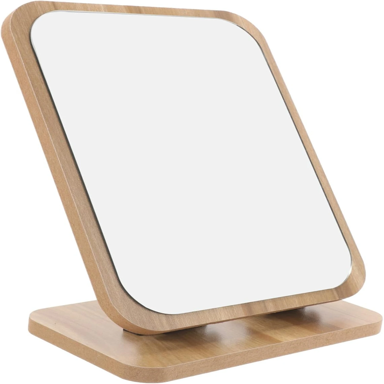 Wooden Rotating Wooden Swivel Makeup Vanity Desk Desktop Vanity Women Tabletop , 18.00X13.00X2.50CM
Wooden Rotating Wooden Swivel Makeup Vanity Desk Desktop Vanity Women Tabletop , 18.00X13.00X2.50CM
