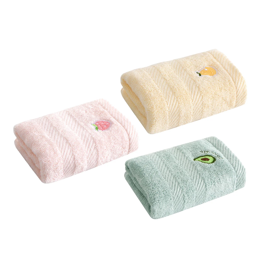 3 pcs Baby Bamboo Fiber Towels Soft H Bathroom Washcloths Child Fruit Embroidery Newborn Face Saliva Nursing Cloth
3 pcs Baby Bamboo Fiber Towels Soft H Bathroom Washcloths Child Fruit Embroidery Newborn Face Saliva Nursing Cloth