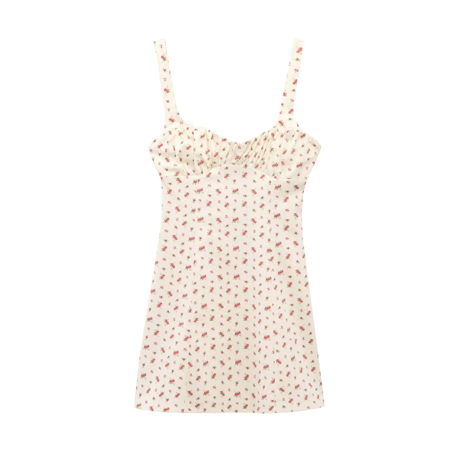 BM&MD&ZA Womens Floral Print Mini Dress Spaghetti Straps Ruched Design Fashionable Ladies Casual Short Dress
BM&MD&ZA Womens Floral Print Mini Dress Spaghetti Straps Ruched Design Fashionable Ladies Casual Short Dress