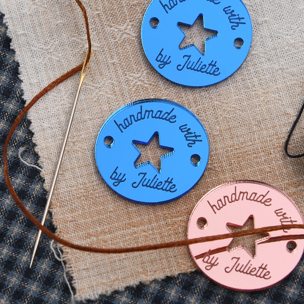 Custom Mirror Acrylic Tags Laser Engraved1 Inch (25mm) Round for Crafts Home Decor Clothing Hats Gloves Personalized Text Logo
Custom Mirror Acrylic Tags Laser Engraved1 Inch (25mm) Round for Crafts Home Decor Clothing Hats Gloves Personalized Text Logo