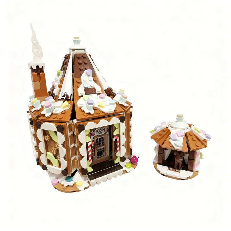 1167PCS MOC Magic Movie Hagrid S Gingerbread Hut Model Premium Display Assembly Puzzle DIY Creative Home Decor Gift Collectible
1167PCS MOC Magic Movie Hagrid S Gingerbread Hut Model Premium Display Assembly Puzzle DIY Creative Home Decor Gift Collectible