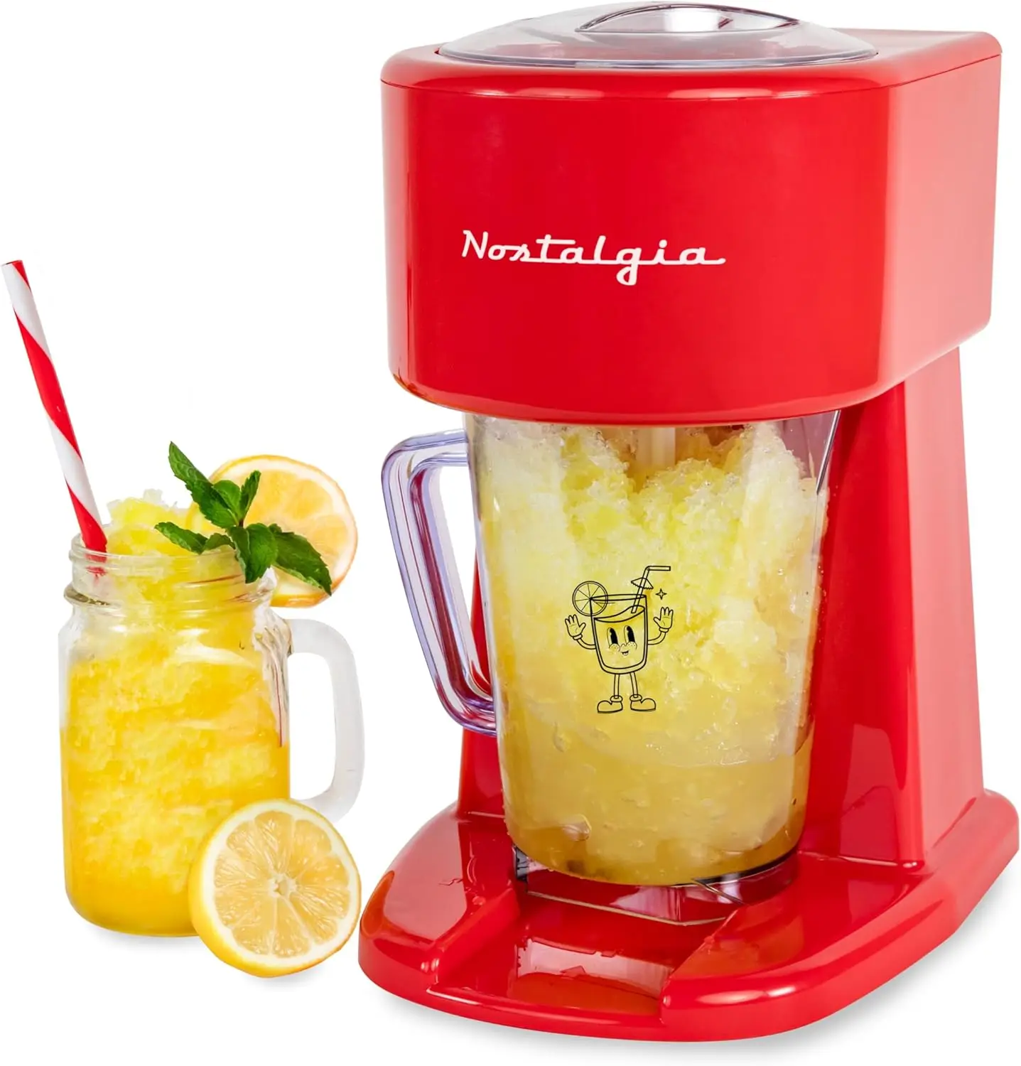 Retro 40-Ounce Frozen Beverage Station - Slushie Machine and Ice Shaver with Automatic Mixing for Soda, Cocktails and Ma
Retro 40-Ounce Frozen Beverage Station - Slushie Machine and Ice Shaver with Automatic Mixing for Soda, Cocktails and Ma