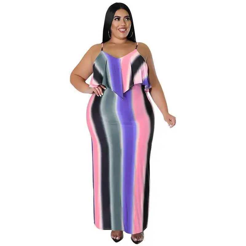 Plus My926 Size Women's Summer New Product, Cross Color Printed Suspender Sexy Hip Hugging Dress Summer Elegantes Casual Y2k
Plus My926 Size Women's Summer New Product, Cross Color Printed Suspender Sexy Hip Hugging Dress Summer Elegantes Casual Y2k