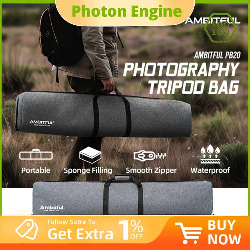 AMBITFUL PB20 Magic Leg Сумка для хранения фотографического оборудования Чехол (можно подходит для 2 комплектов световых подставок C-типа)
AMBITFUL PB20 Magic Leg Сумка для хранения фотографического оборудования Чехол (можно подходит для 2 комплектов световых подставок C-типа)