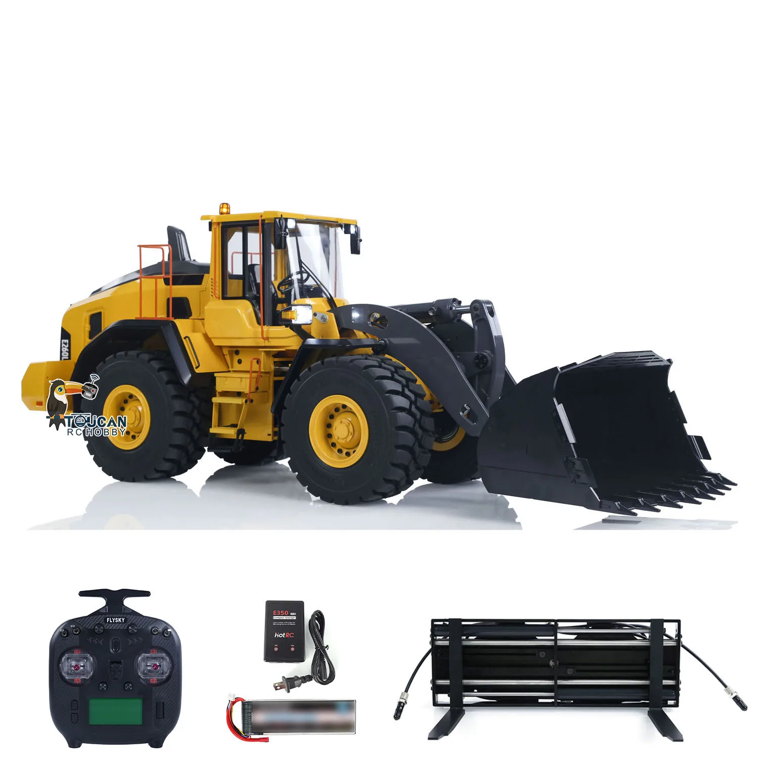 MTM E260L RC Hydraulic Wheeled Loader 1/14 Metal Remote Control Construction Vehicles AT9S Light Sound RC Toys Model Gfits
MTM E260L RC Hydraulic Wheeled Loader 1/14 Metal Remote Control Construction Vehicles AT9S Light Sound RC Toys Model Gfits